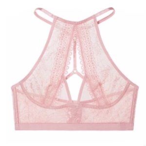 VS Very Sexy Floral Lace High-neck Bralette 36-C